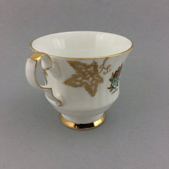 Vintage Mountie RCMP Royal Windsor Fine Bone China Teacup and Saucer - Picture 6 of 11